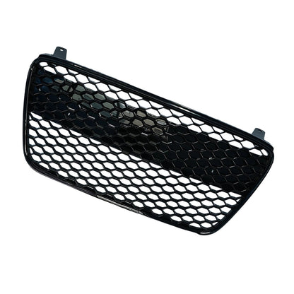 Griglia paraurti anteriore a nido d'ape per Audi R8 2007, colore nero lucido.