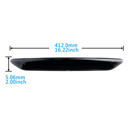 Luce di stop posteriore alta nera per VW Polo MK4 9N 2002-2009