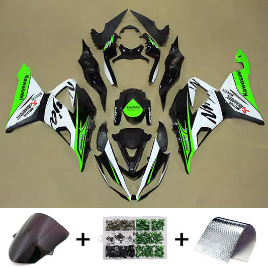 Kit carenatura iniezione in plastica ABS adatto per Kawasaki ZX6R 636 2013-2018