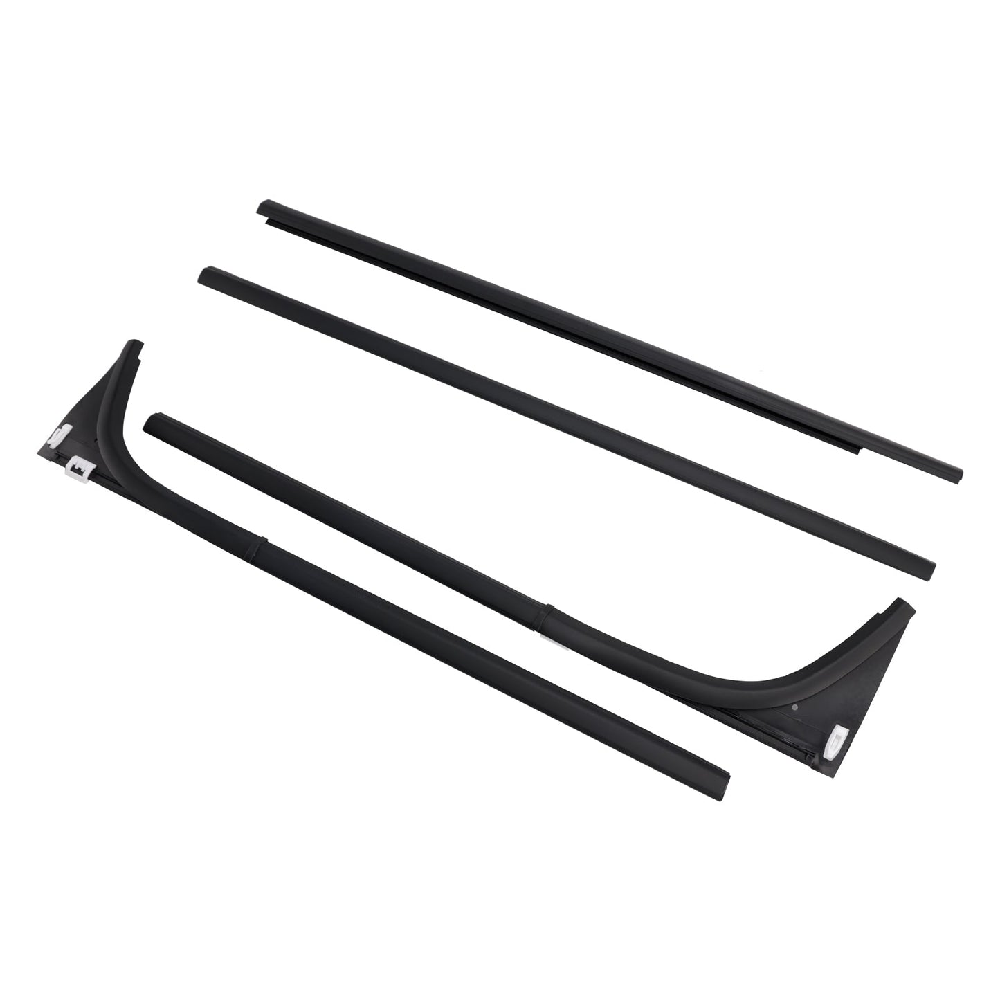 4 pezzi di guarnizione interna ed esterna per porta per Mazda BT-50 Pro Pick Up 2012-2019