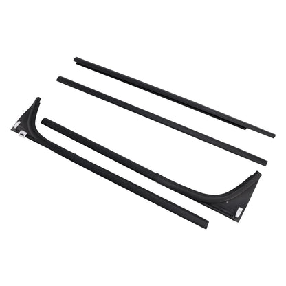 4 pezzi di guarnizione interna ed esterna per porta per Mazda BT-50 Pro Pick Up 2012-2019