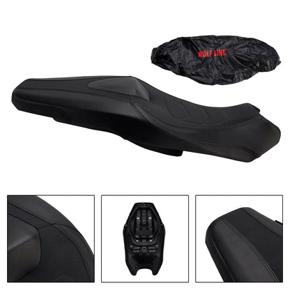 2025 Per Honda X-Adv 750 Forza Giallo Sedile anteriore Raider Cuscino conducente PU Fit Giallo