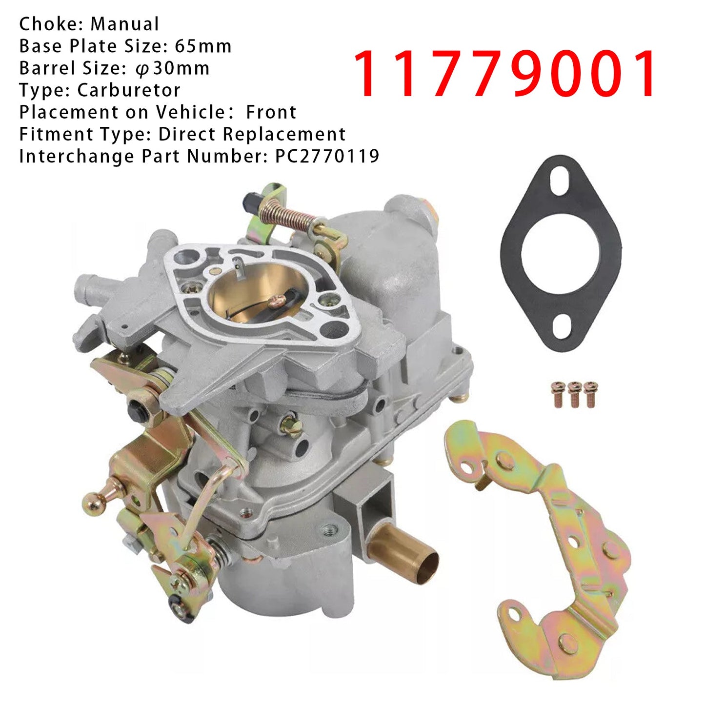 1961-1992 Renault R4 4L 4S e 4GTL Carburatore 11779001