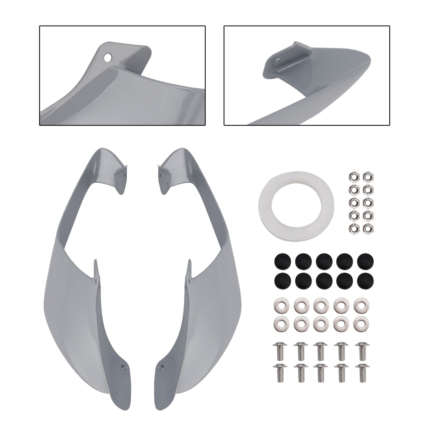 Alette laterali anteriori per Yamaha YZF R1 R1M 2021-2024, spoiler e carenatura