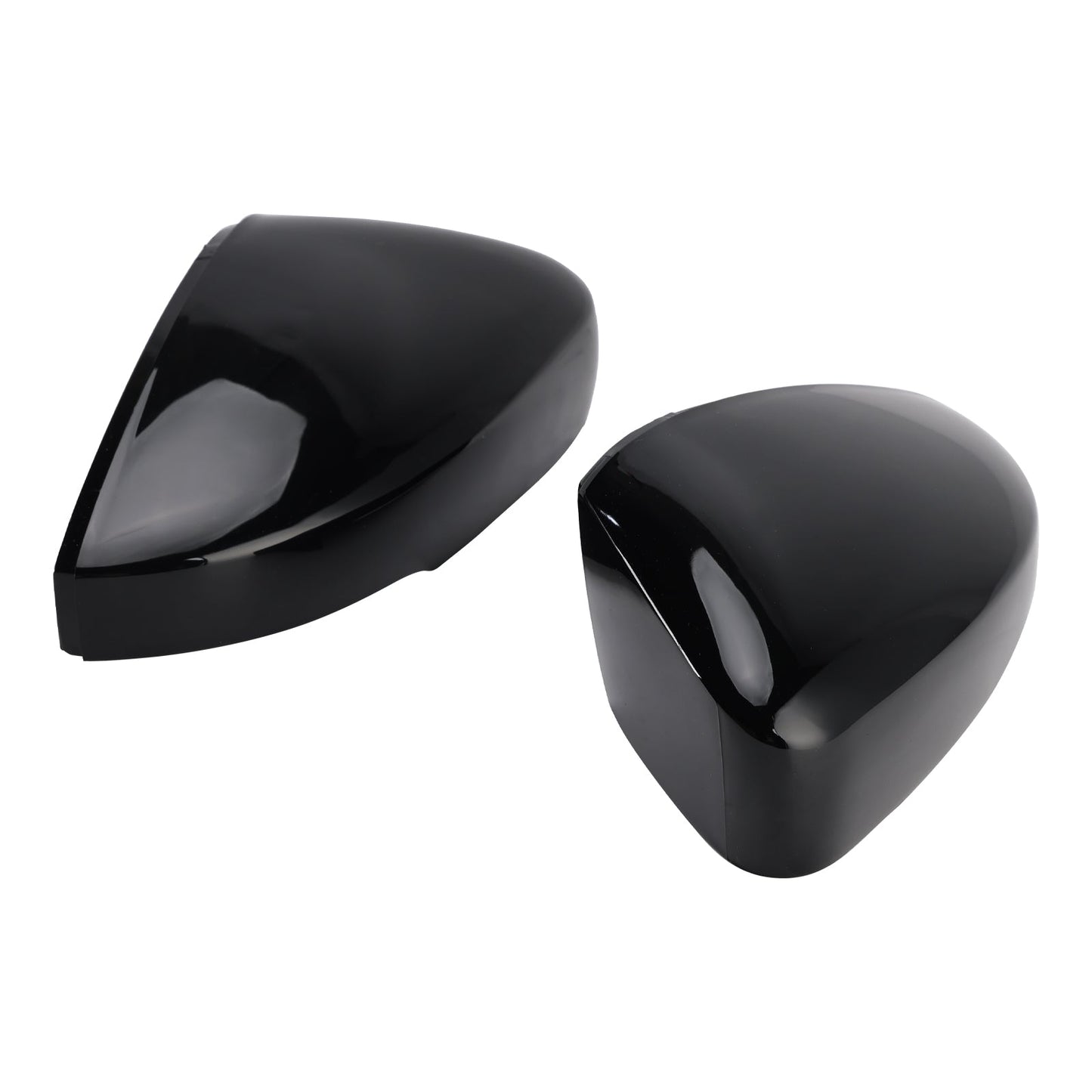 Calotte specchietti retrovisori laterali VW Polo MK5 2009-2017, alloggiamento nero