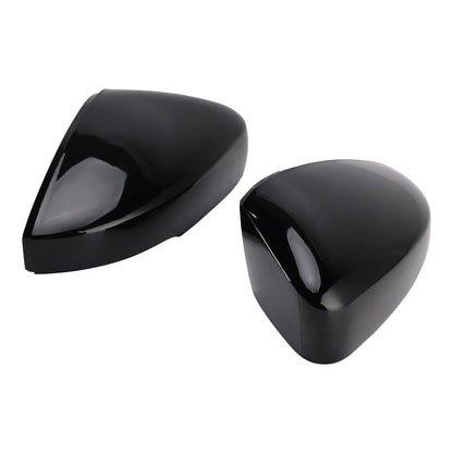 Calotte specchietti retrovisori laterali VW Polo MK5 2009-2017, alloggiamento nero