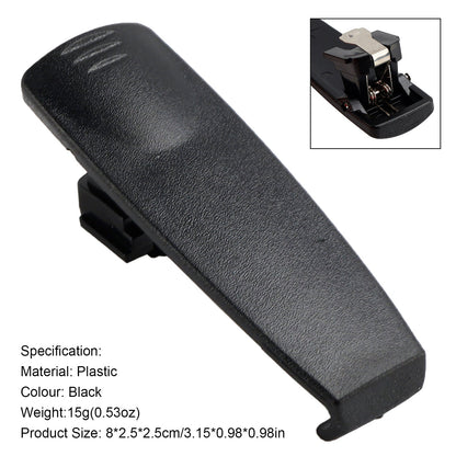 1 clip da cintura SL1M per radio bidirezionale per Sepura STP8000 STP8040 STP9000 con clip posteriore