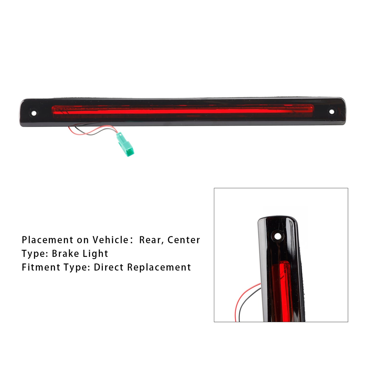 Terza luce freno 15264475 per Buick Chevy Oldsmobile Pontiac Saturn Van