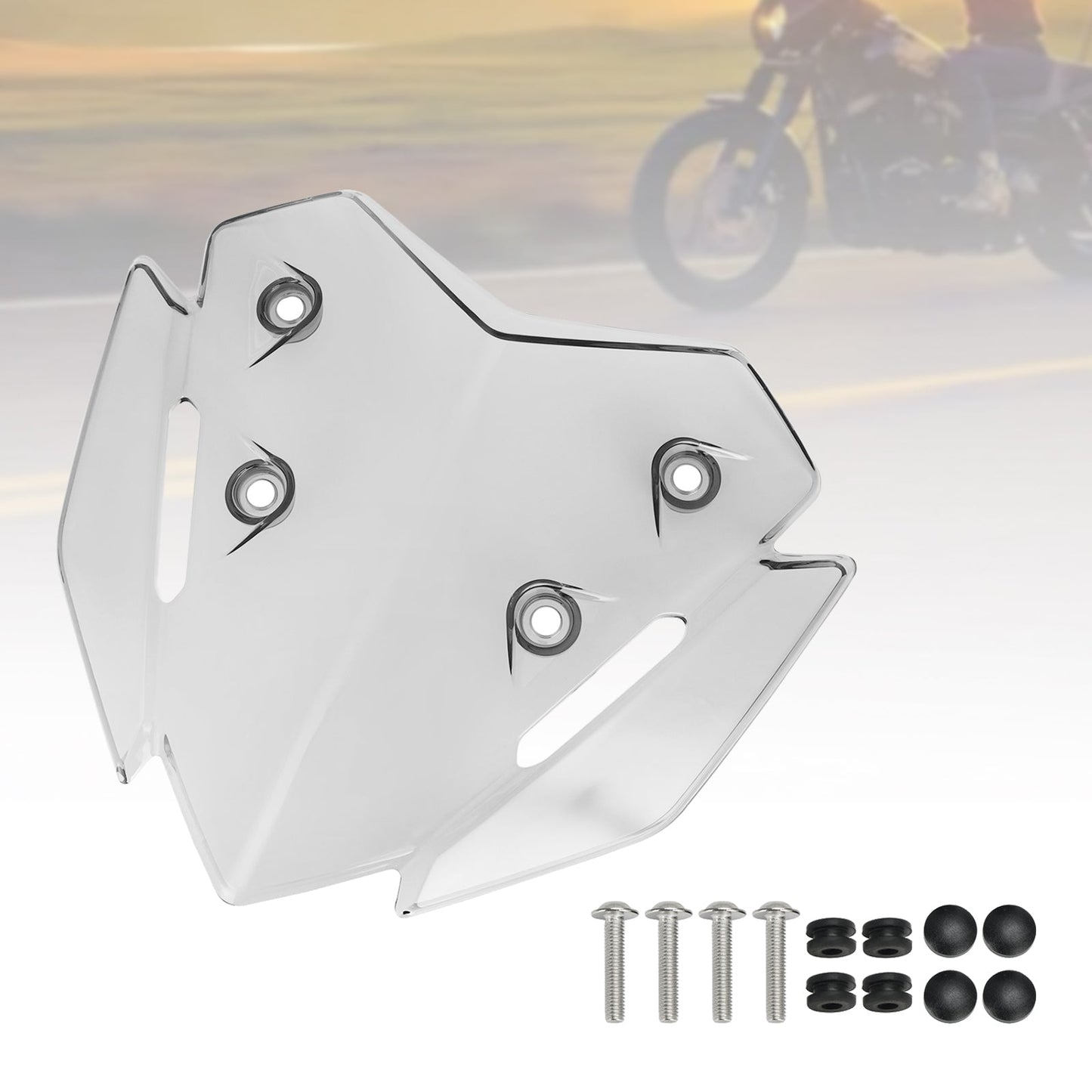 2023-2024 YAMAHA X-MAX 300 Parabrezza per moto in ABS