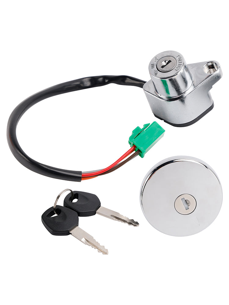 Set di serratura per tappo serbatoio e interruttore di accensione per Suzuki Savage 650 Boulevard S40 86-19