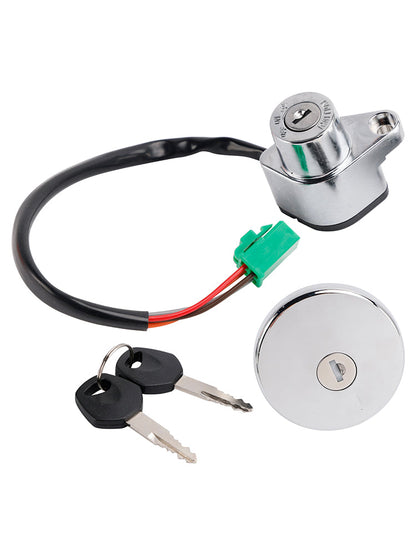Set di serratura per tappo serbatoio e interruttore di accensione per Suzuki Savage 650 Boulevard S40 86-19