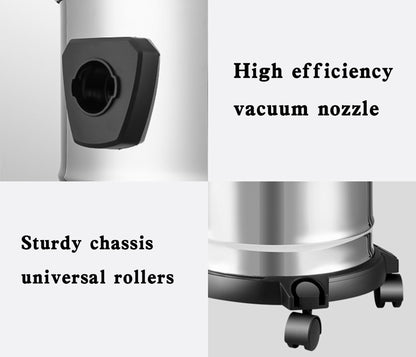 Aspirateur 1800W, aspirateur sec et humide, aspirateur industriel 18L Steel Stainless