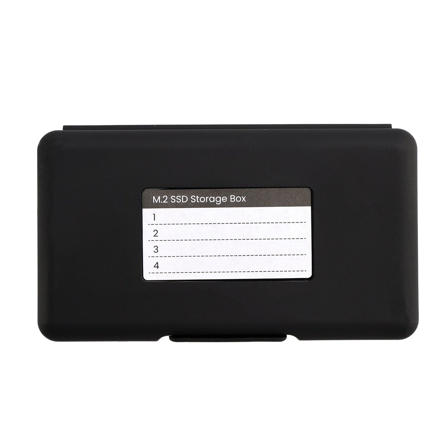 Scatola di protezione per disco rigido M2, scatola per unità a stato solido, antiurto, impermeabile, nera
