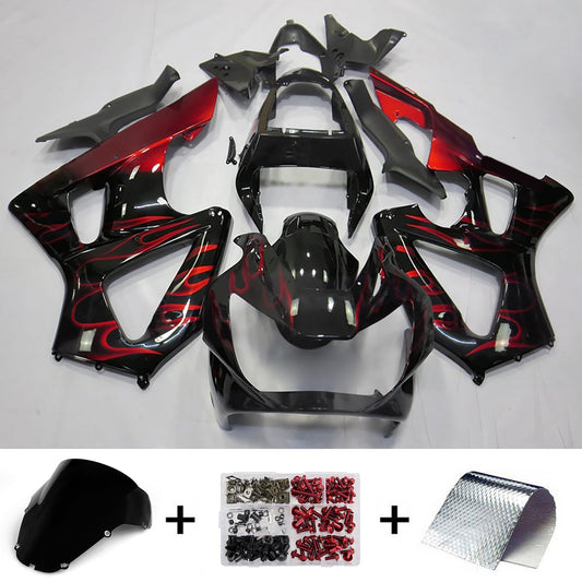 Kit di carene in plastica ABS stampate a iniezione per Honda CBR929RR 2000-2001