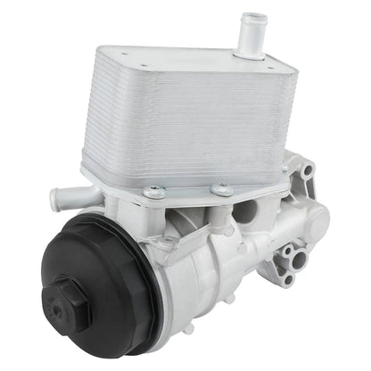 Alloggiamento filtro olio e radiatore olio per Volvo XC60 L6 3.0L Turbo del 2014, codice 31272677