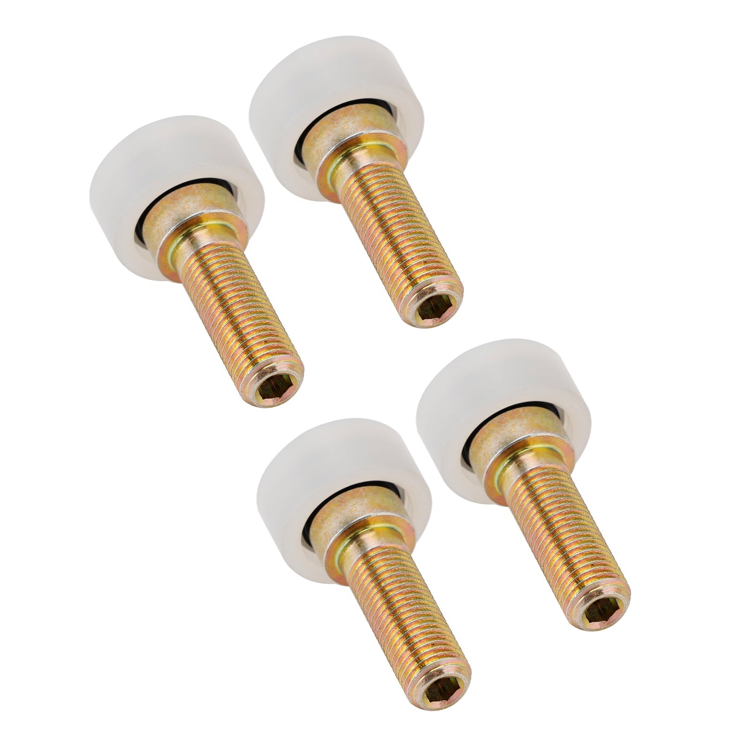 4 rulli per sportello cabina AT319018 compatibili con John Deere Skid Steer 240 250 260 270