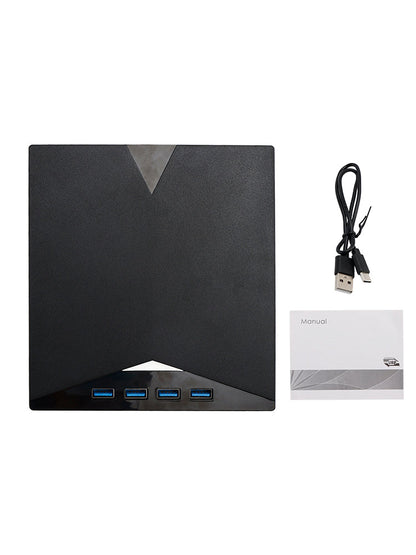 Masterizzatore BD 7 in 1 esterno USB 3.0, lettore DVD, CD, registratore 3D, lettore di film.