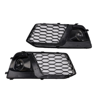 Griglia fendinebbia anteriore a nido d'ape nera Audi Q5 SQ5 2018 2019