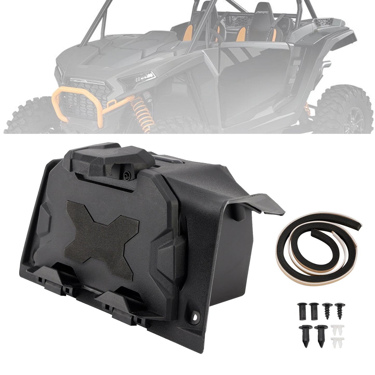 Supporto per tablet con scatola portaoggetti per Polaris Rzr XP 1000 Turbo 2019-2023 2022