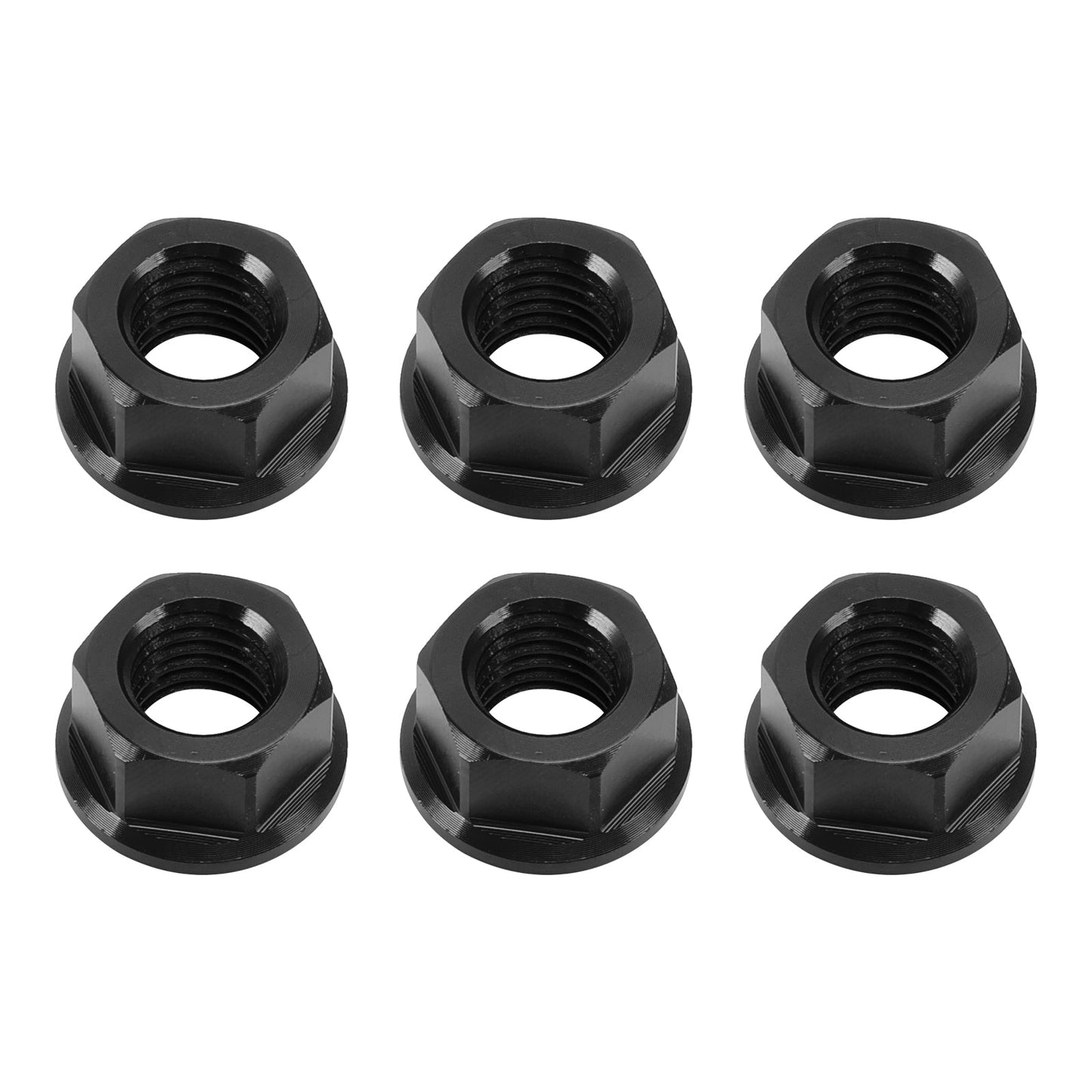 Kit dado corona posteriore M10x1,5mm nero per Aprilia RSV RSV4 1000R Factory 04-16