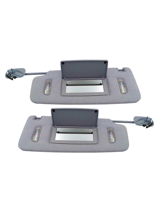 2 pezzi Visiera parasole grigia sinistra e destra 22870346 23459643 per Nissan Altima 2013-2018