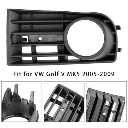 Griglia paraurti anteriore sinistro VW Golf V MK5 2003-2009, griglia fendinebbia 1K0853665B