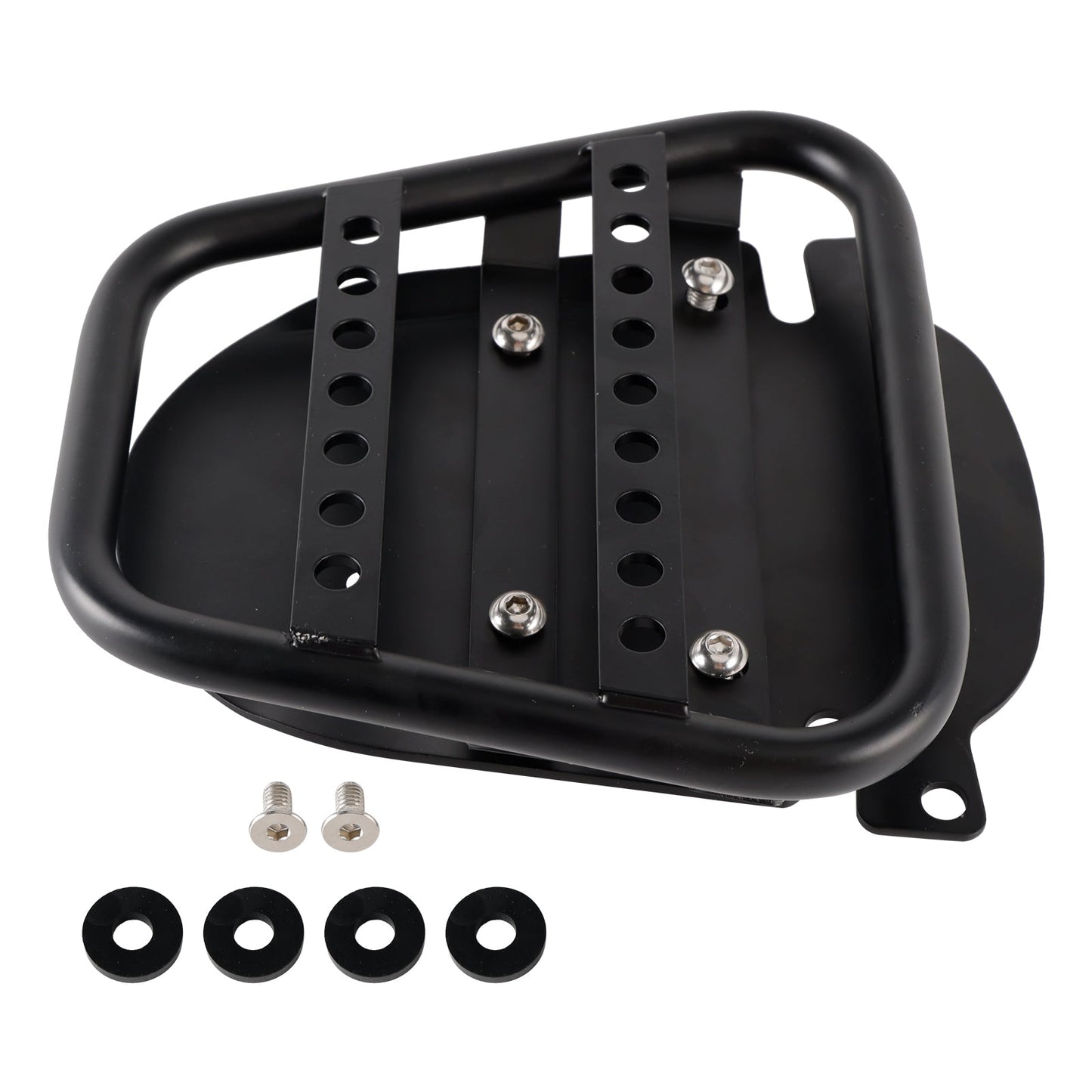 Portapacchi posteriore Scrambler 400X 2023 2024 2025, nero