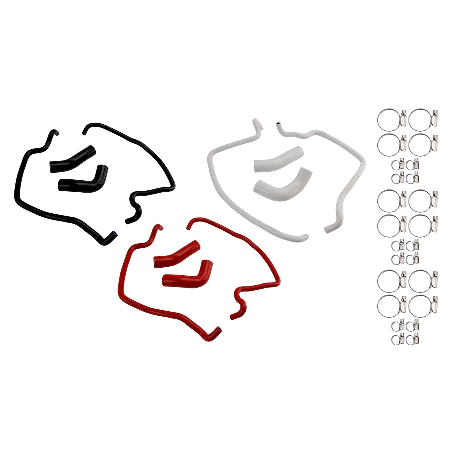 Kit di tubi flessibili in silicone per il liquido di raffreddamento del radiatore della Rocket 3 (2019-2024)