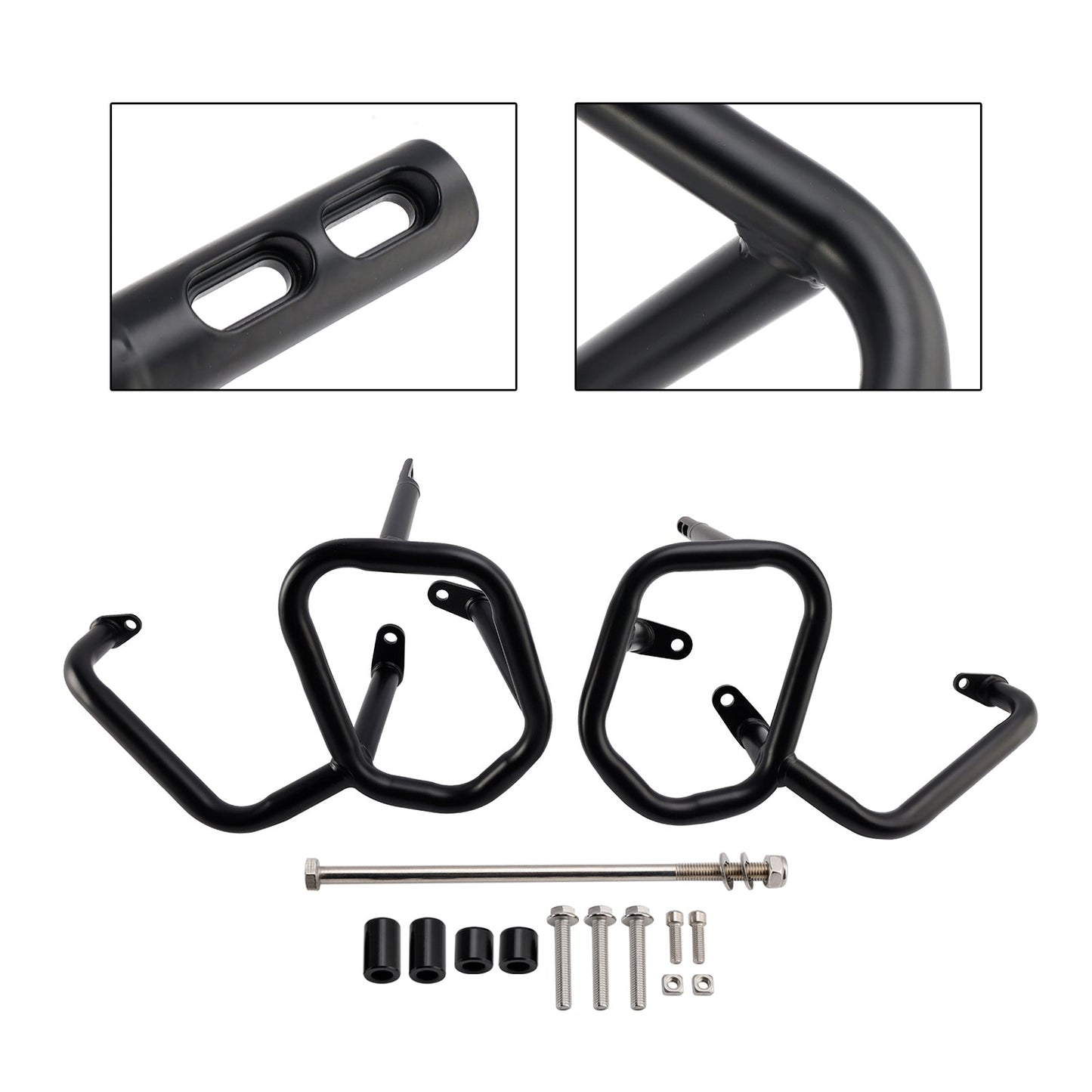 Telaio di protezione motore antiurto = Nero per Speed Scrambler 400 X 2024-2025