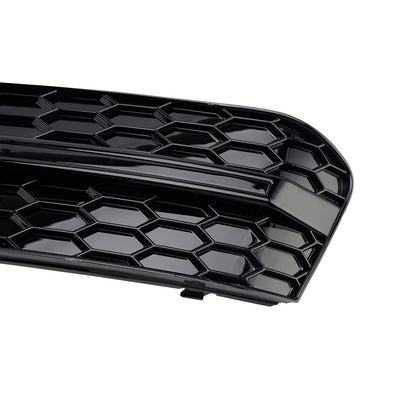 2 pezzi Griglia fendinebbia anteriore a nido d'ape 8KD807681 compatibile con Audi A4 B8 2009-2012