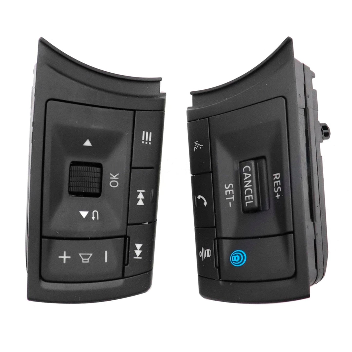 Interruttore del volume audio al volante e del cruise control per Nissan Pathfinder (Platinum, S, SL, SV) 3.5L V6 a benzina, modello 25550-6RF6B, per il 2022.