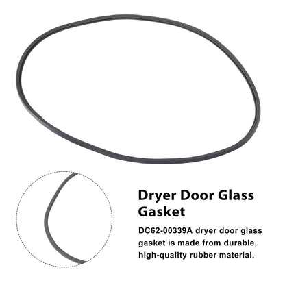 Guarnizione in vetro per porta asciugatrice DC62-00339A compatibile con Samsung
