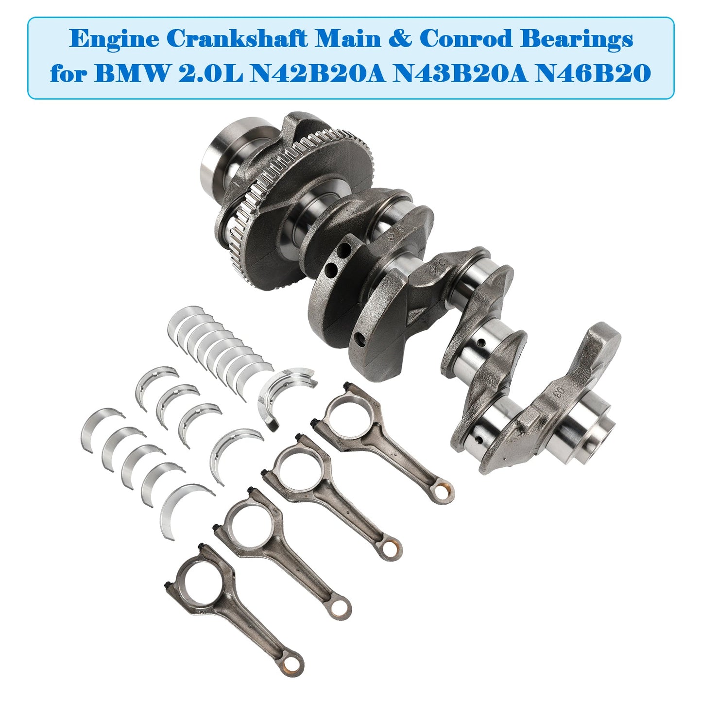 Cuscinetti di banco e biella dell'albero motore BMW 2.0L N42B20A N43B20A N46B20