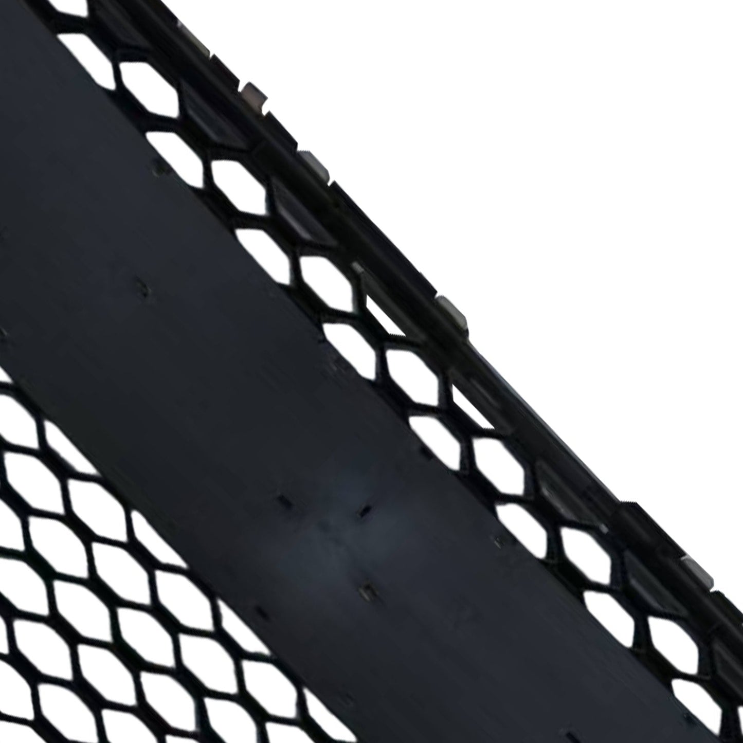 Griglia paraurti anteriore a nido d'ape per Audi R8 2008, colore nero lucido