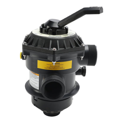 262506 Valvola a morsetto a 6 vie da 1-1/2" pollici compatibile con filtro a sabbia per piscina e spa