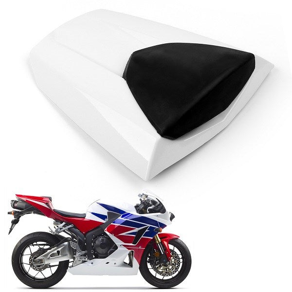 Copertura per sella passeggero posteriore, colore bianco, per Honda CBR600RR 2013-2024