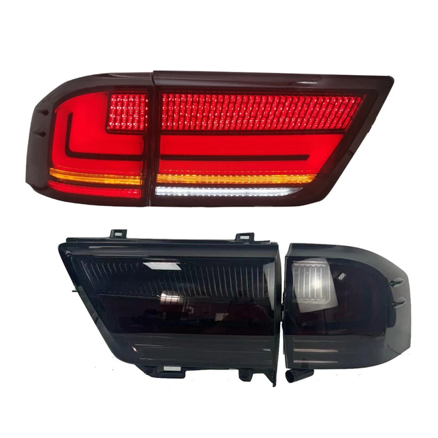 Gruppo ottico posteriore a LED sinistro e destro per Toyota Land Cruiser LC300 2021-2023
