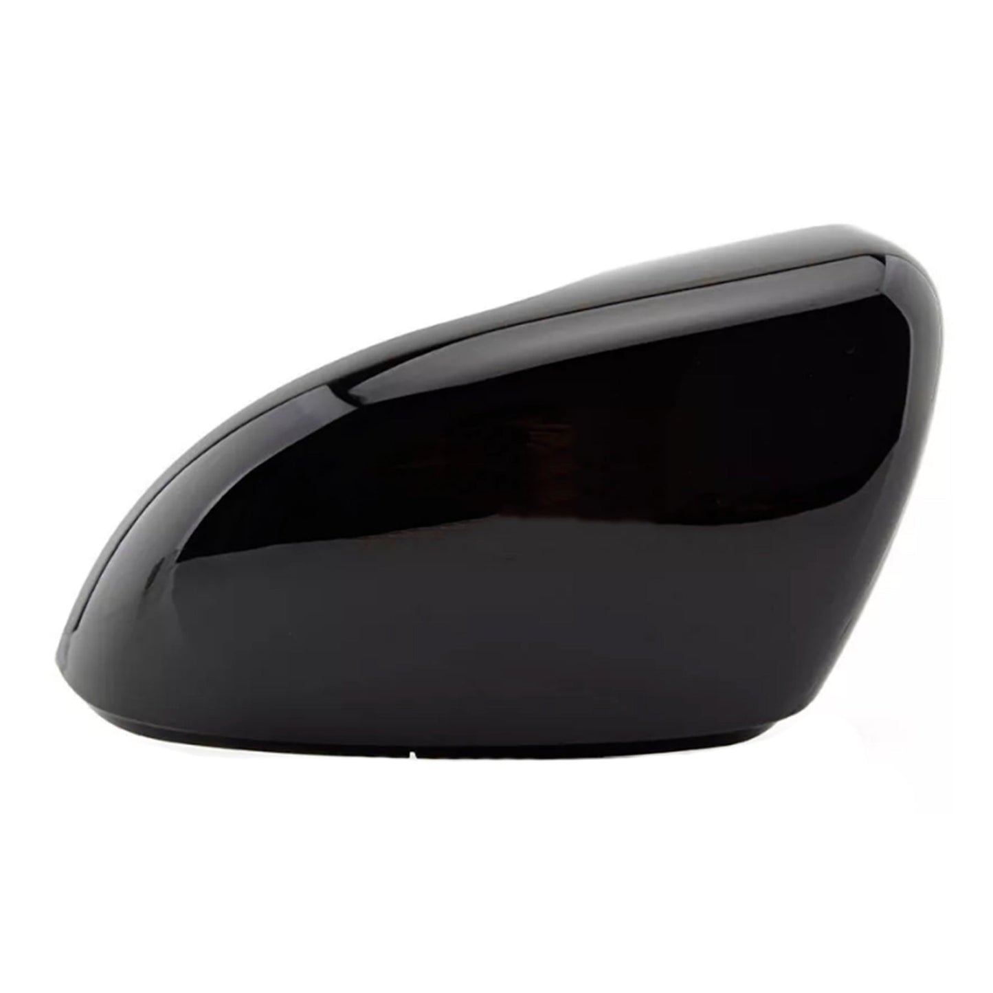 2 pezzi di calotte copri specchietti retrovisori esterni neri lucidi per VW Golf MK6 2009-2013 5K0857538
