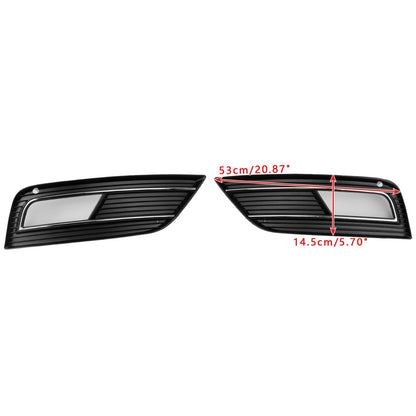 Griglia di copertura fendinebbia Audi A4 B8.5 S4 Style 2013-2015, paraurti standard