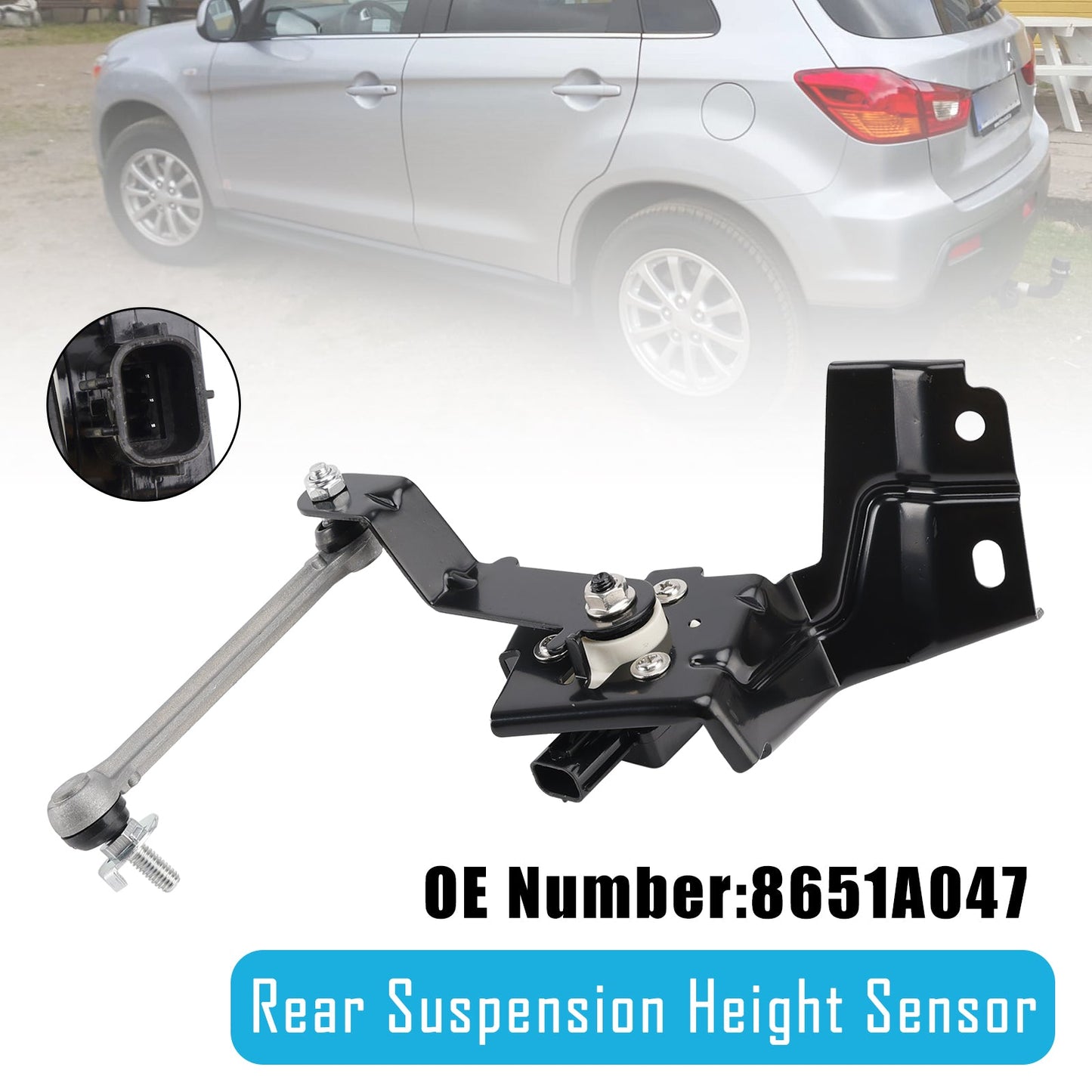 Sensore di altezza della sospensione posteriore 8651A047 per Mitsubishi ASX Outlander II 06