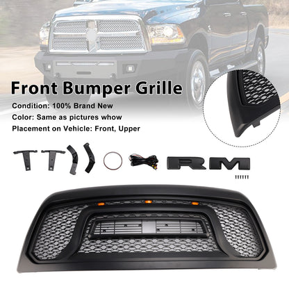 Dodge Ram 2500/3500 Laramie Limited 2010-2018 con griglia paraurti anteriore con luci a LED
