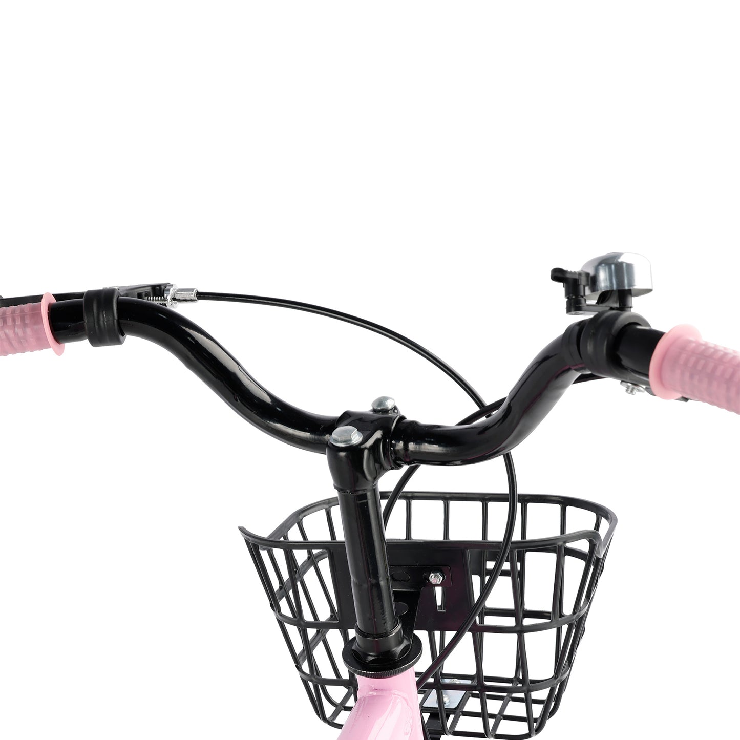 16 pollici di bici da bici per bambini sedile regolabile in bicicletta con ruote ausiliarie