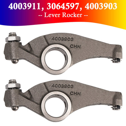 2x Nuova leva a bilanciere per Cummins 4003911 3064597 4003903
