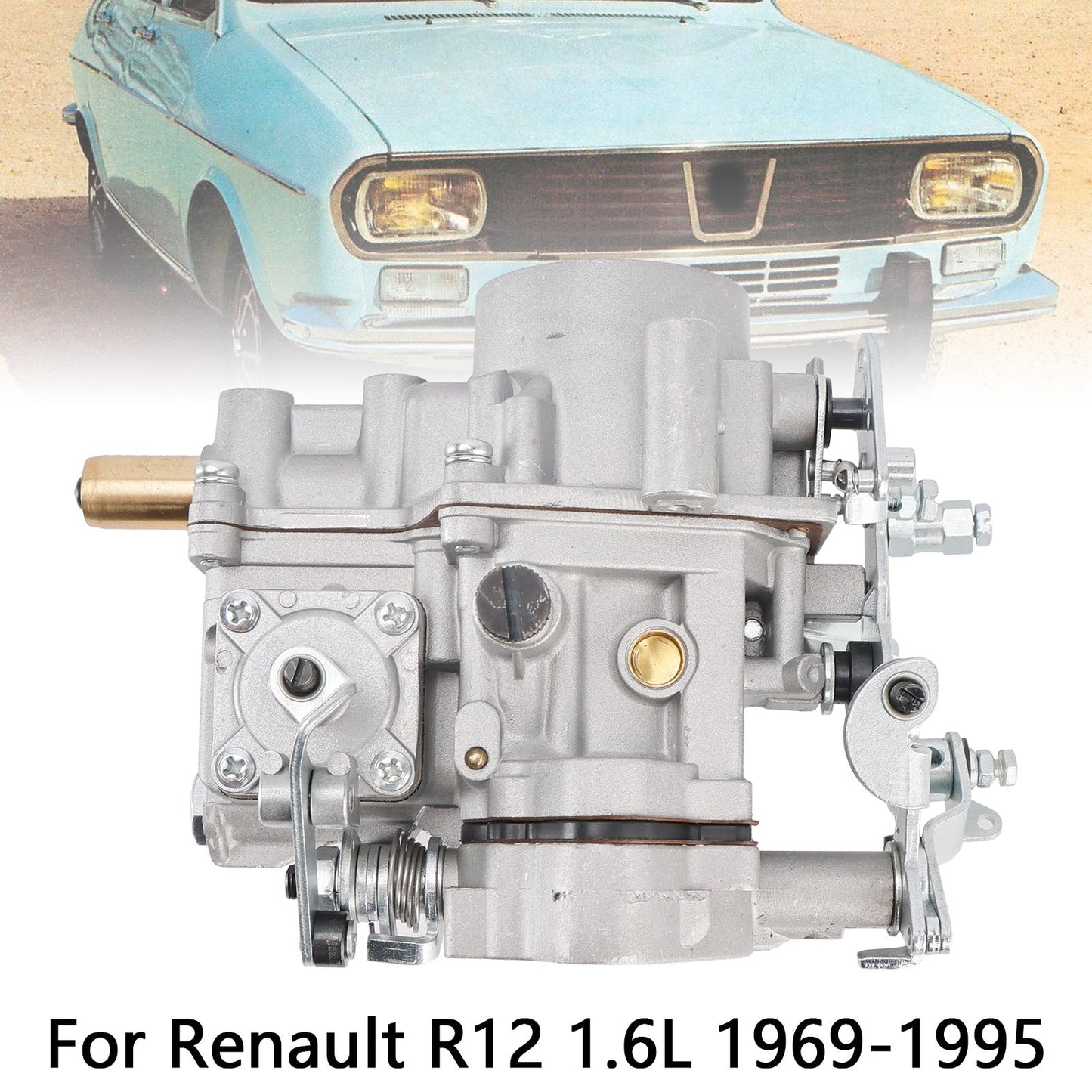 Per Renault R12 1.6 L 1969-1995 Carburatore prima di 14186001