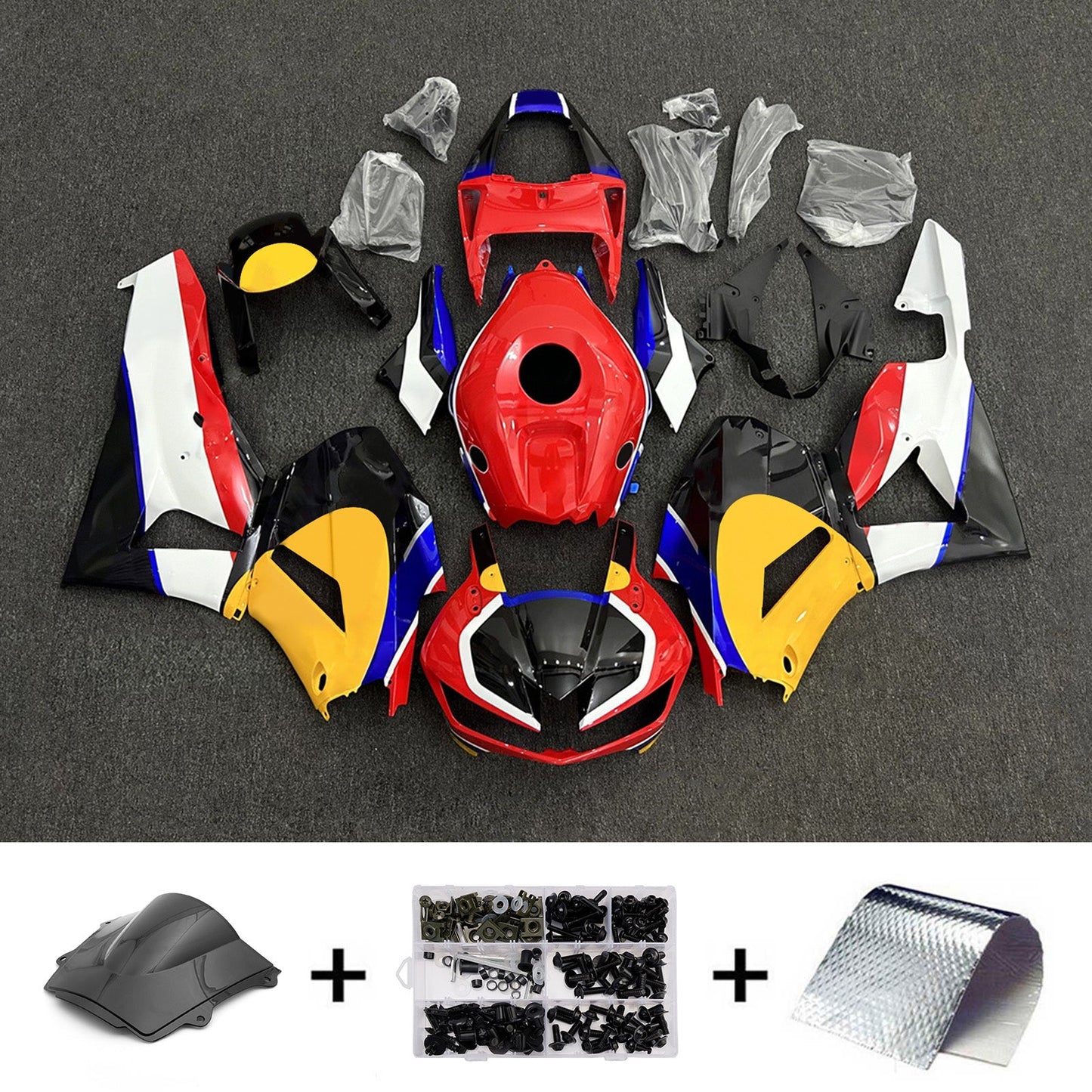 Kit di carene in plastica ABS stampate a iniezione per Honda CBR600RR 2013-2025 F5