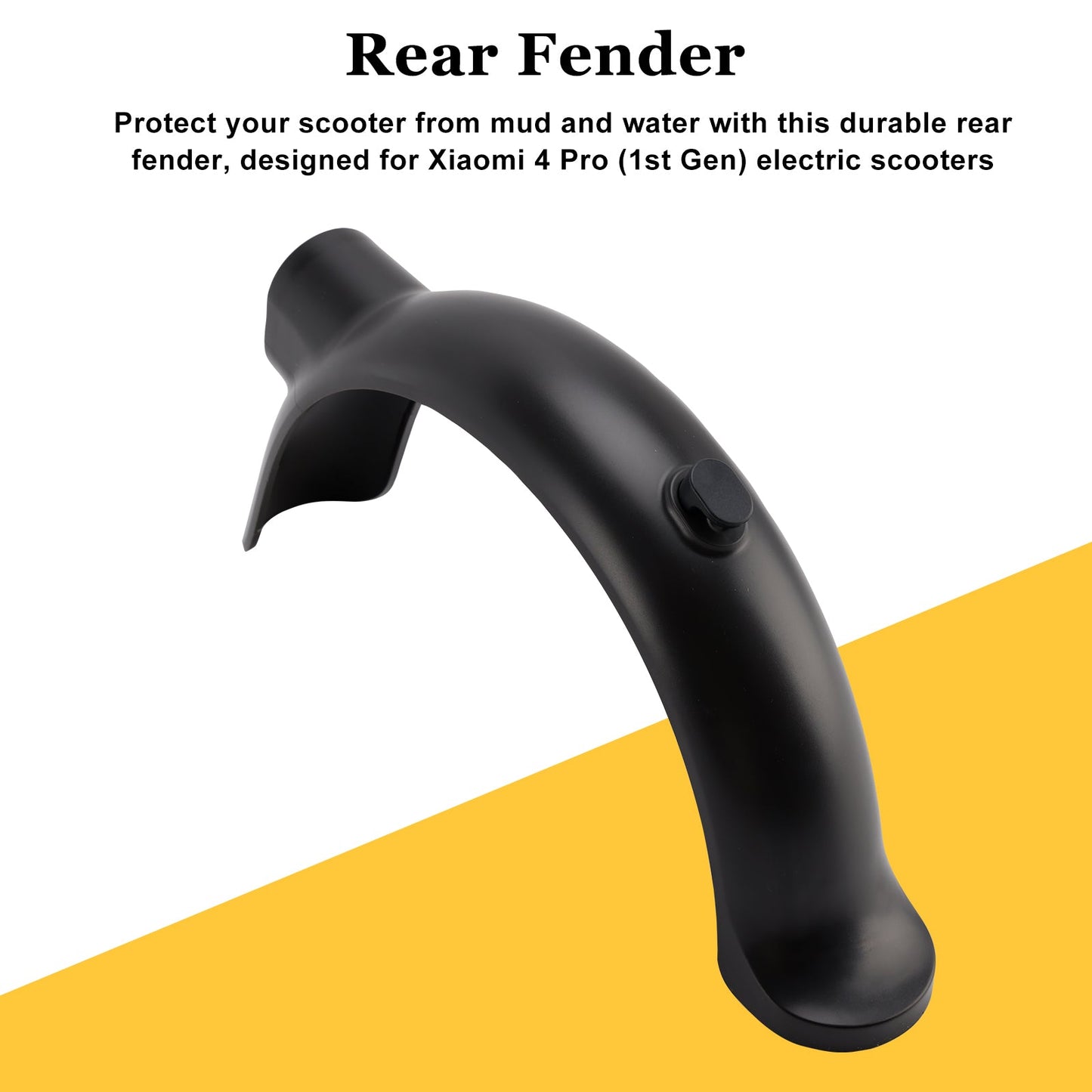 Parafanghi posteriori compatibili con monopattino elettrico Xiaomi 4 Pro (1a generazione)