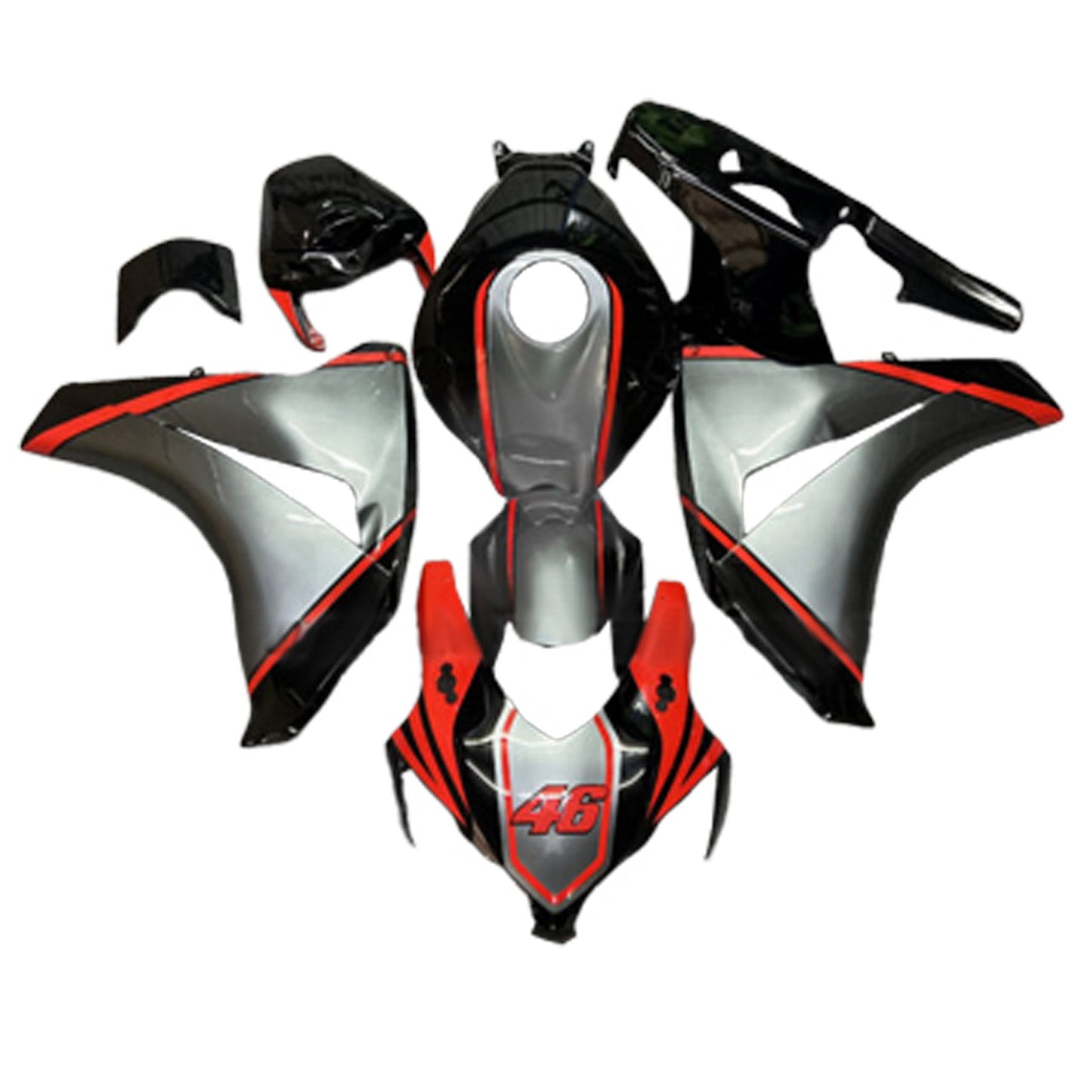 Kit carenatura iniezione plastica ABS per Honda CBR1000RR 2008-2011