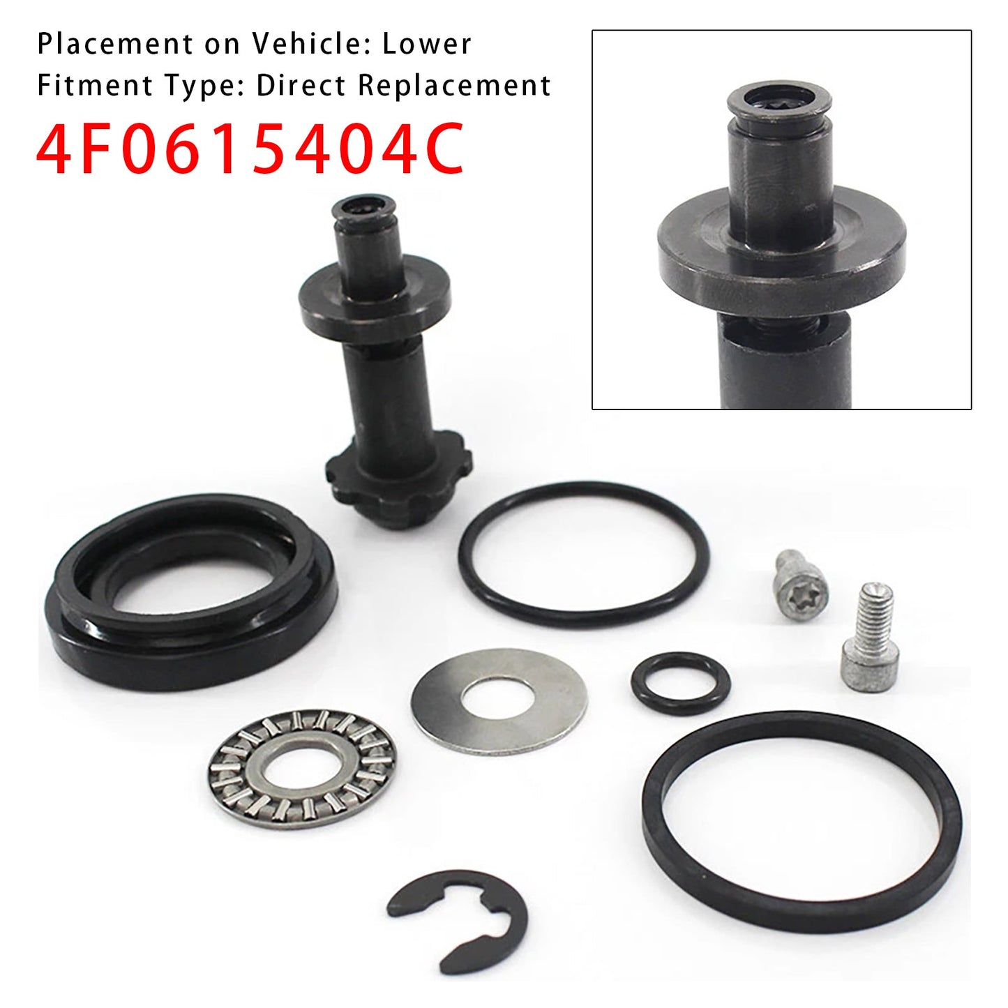 Kit di riparazione del motore della pinza del freno di stazionamento posteriore Torx 6 per Audi VW Passat 32332082