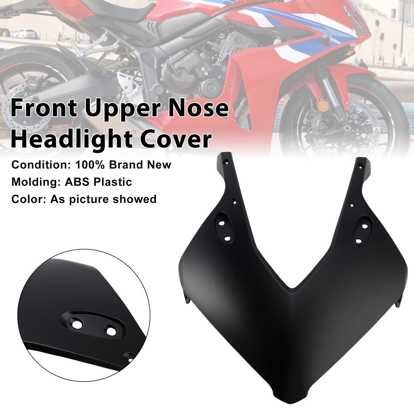 Carenatura del pannello del faro anteriore Honda CBR650R 2024-2025