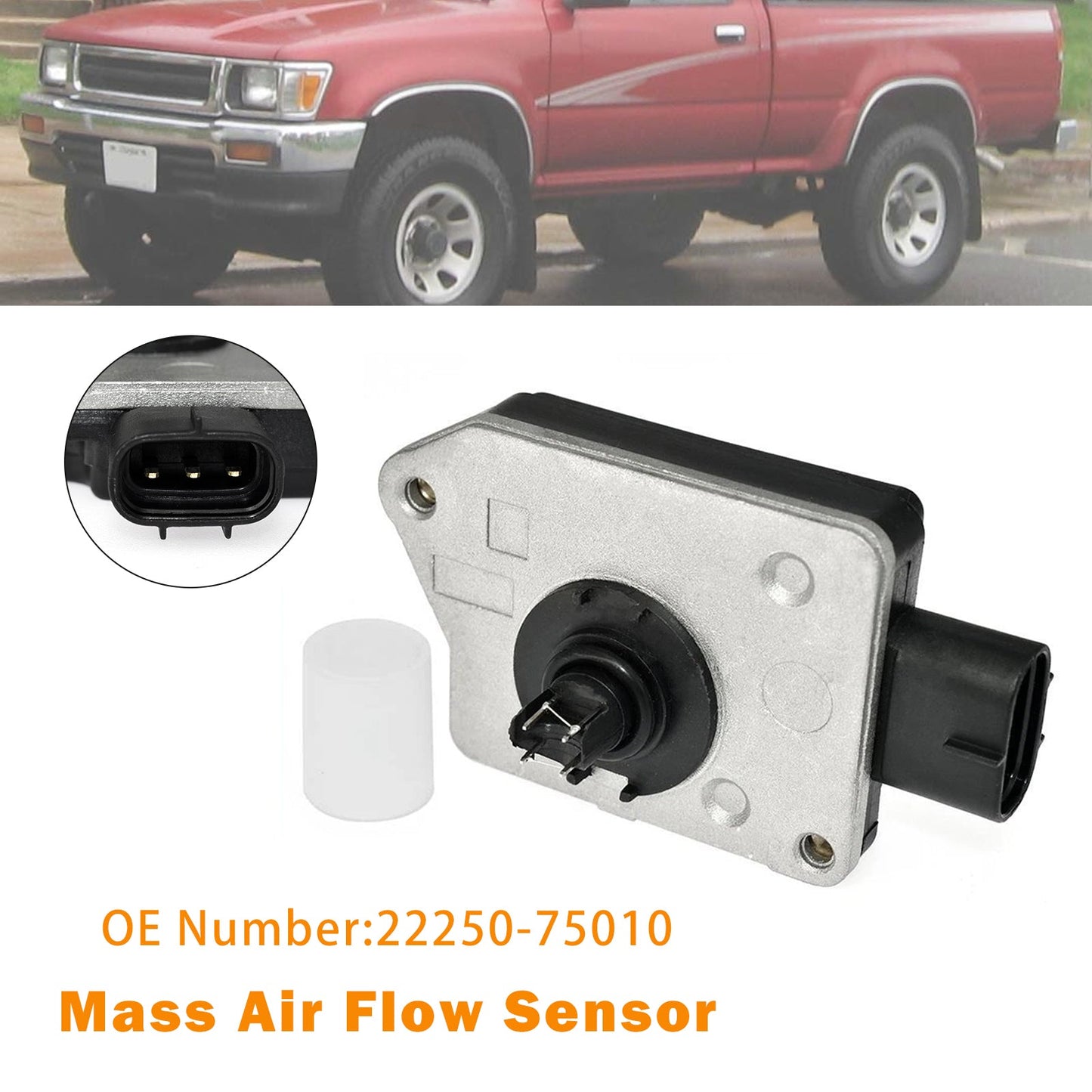 Sensore di flusso d'aria di massa 22250-75010 per Toyota 4Runner T100 Tacoma 1994-1997